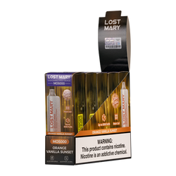 Orange Vanilla Sunset Lost Mary MO5000 (Glitter Edition) 5-Pack for Wholesale 