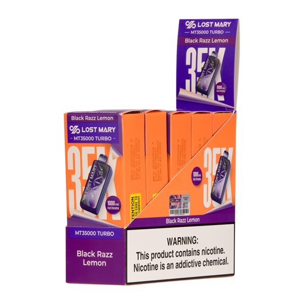Black Razz Lemon LOST MARY MT35K TURBO Vapes
