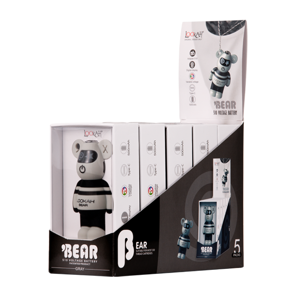 LOOKAH Bear Battery - Gray 5 pack for Wholesale