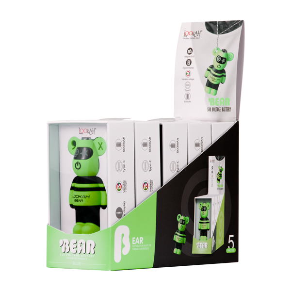 LOOKAH Bear Battery - Green 5 pack for Wholesale