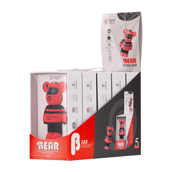 Red LOOKAH Bear Batteries for Wholesale