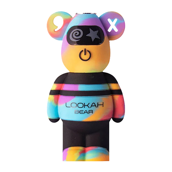 Yellow Tie Dye LOOKAH Bear Battery Limited Edition for Wholesale