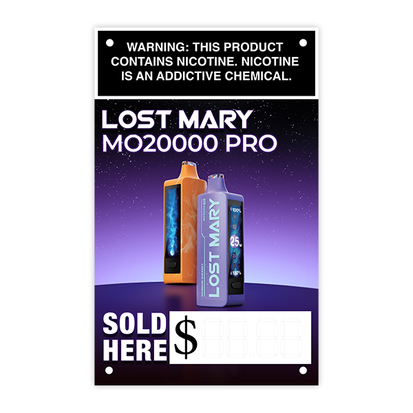 Lost Mary MO20000 Vinyl Banner