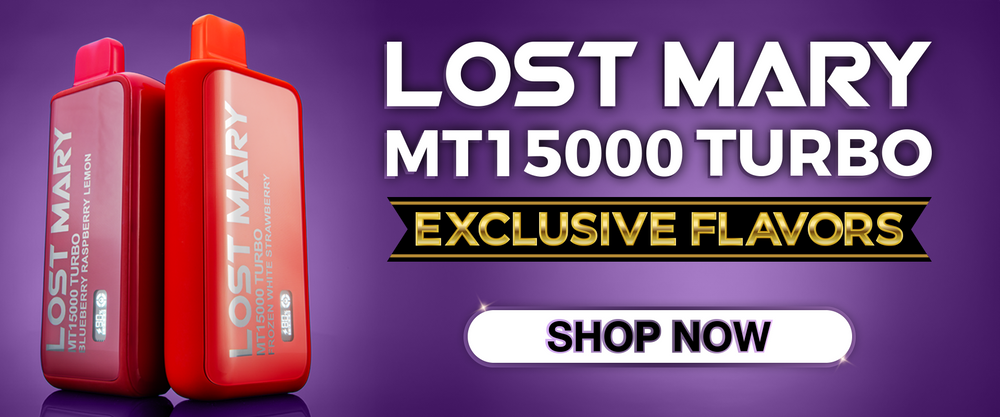 Lost Mary MT15000 Turbo Exclusive Flavors Desktop Hero Banner