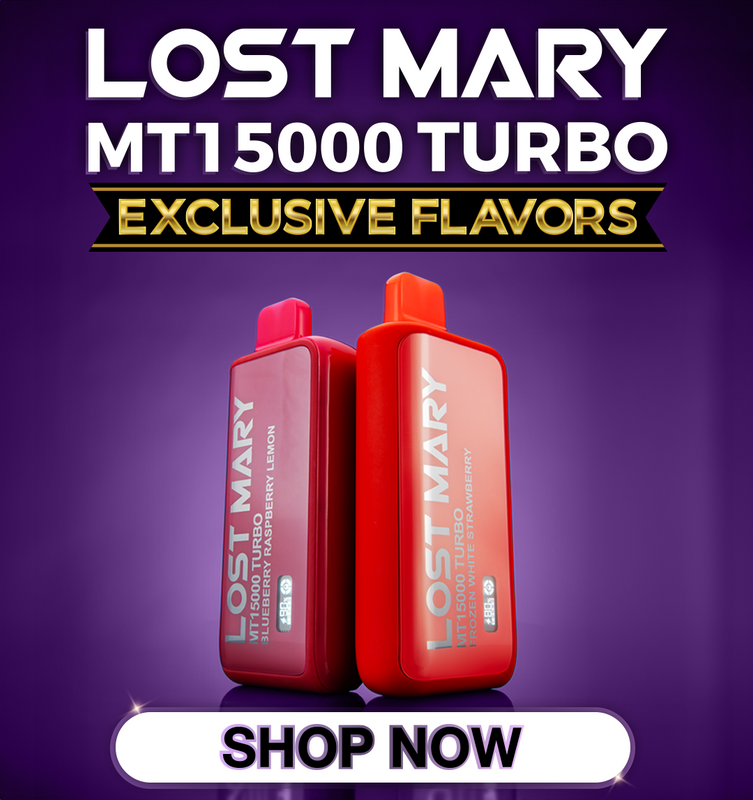 Lost Mary MT15000 Turbo Exclusive Flavors Mobile Hero Banner