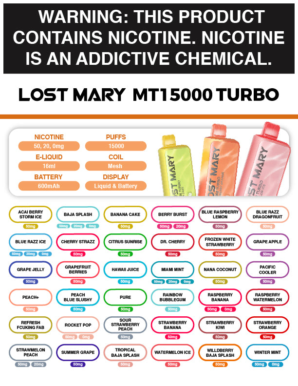 Lost Mary MT15000 Turbo