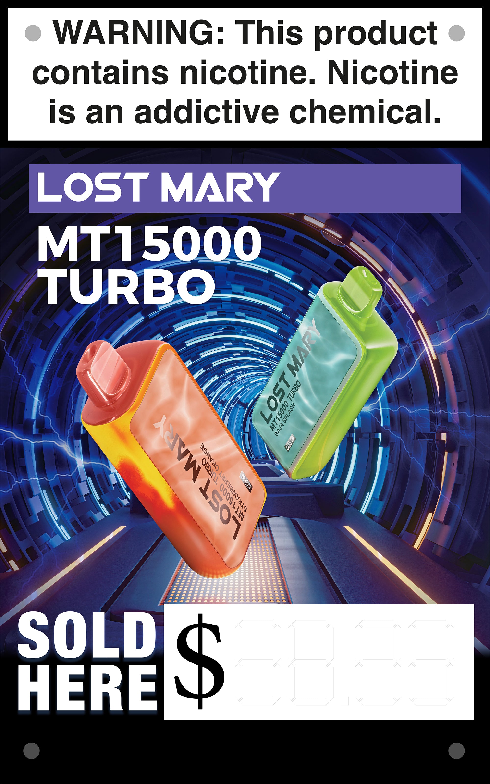 Lost Mary MT15000 Turbo Vinyl Banner