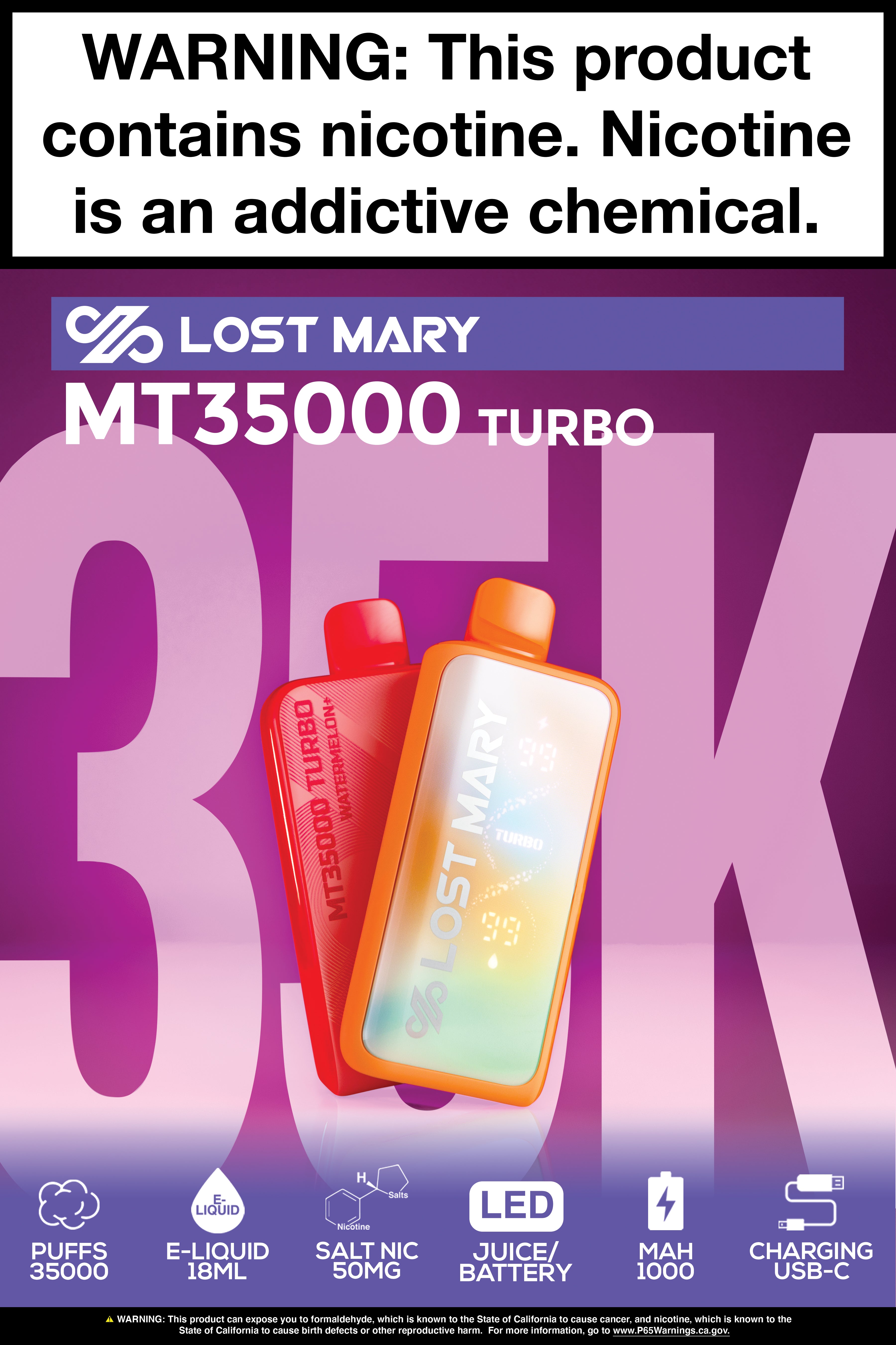 LOST MARY MT35K Turbo Poster