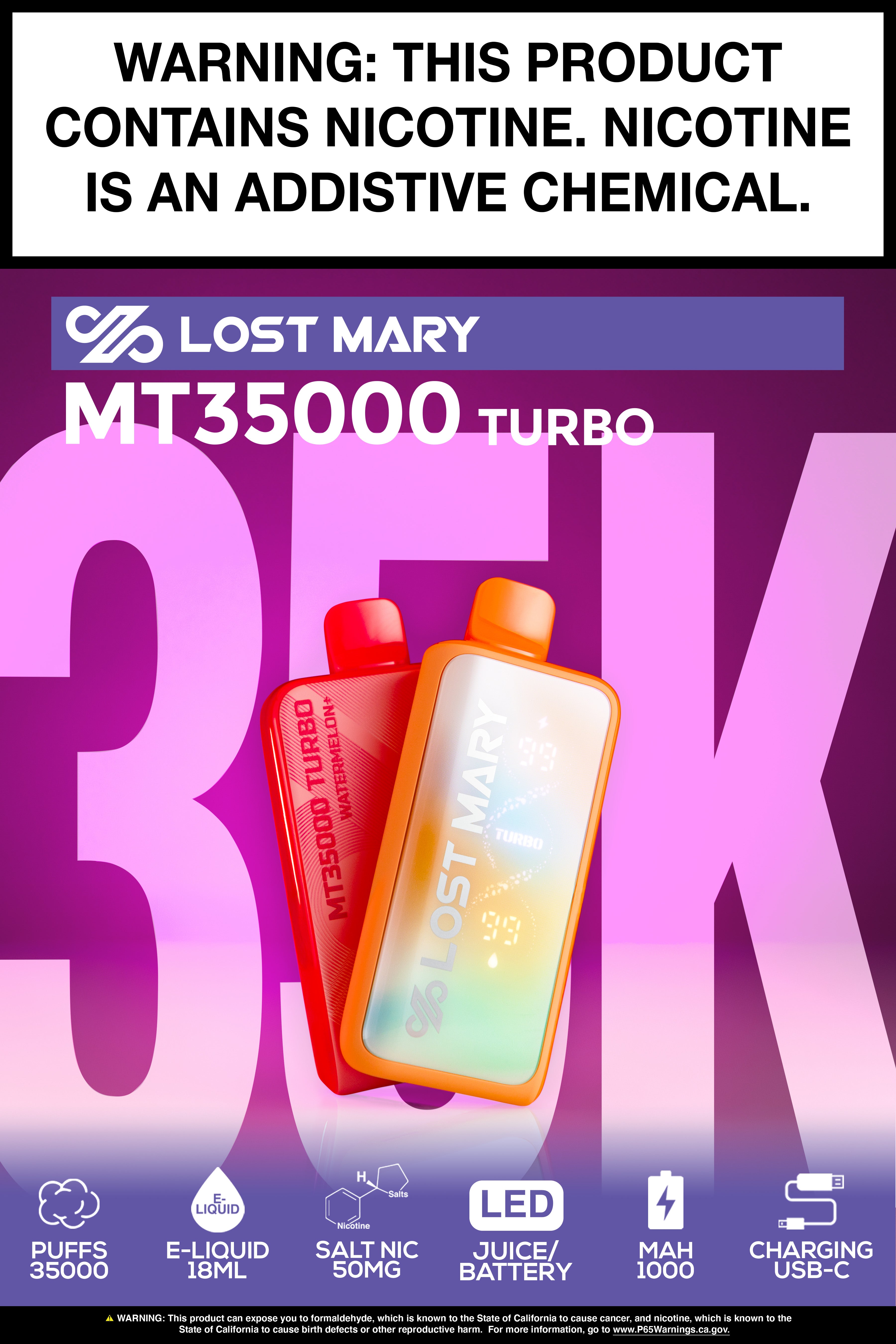 LOST MARY MT35K Turbo Poster