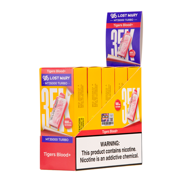 Tigers Blood+ LOST MARY MT35000 disposable vapes for wholesale