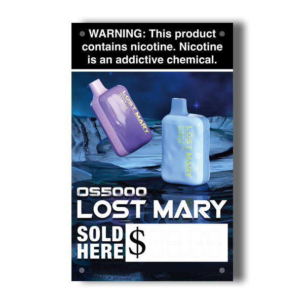 Lost Mary OS5000 Vapes Banner