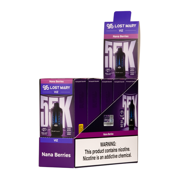 Nana Berries LOST MARY VIZ 55K Disposable for Wholesale