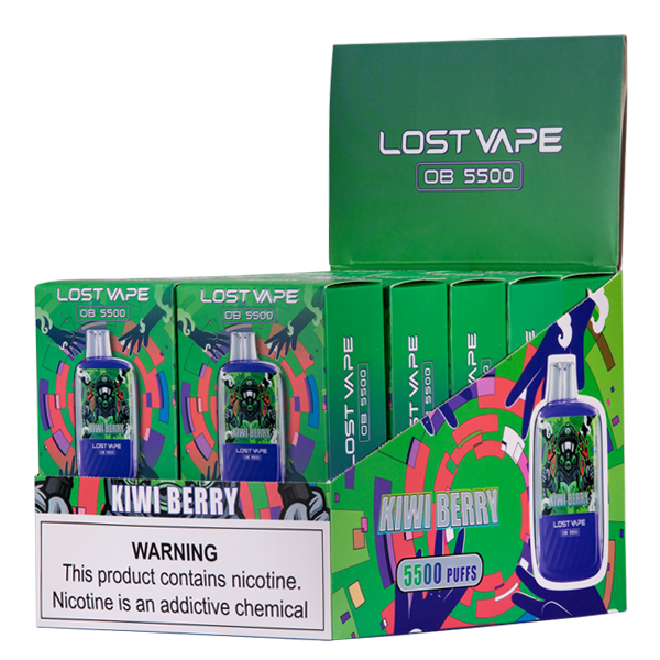 Kiwi Berry - Lost Vape OB5500 10-Pack for Wholesale