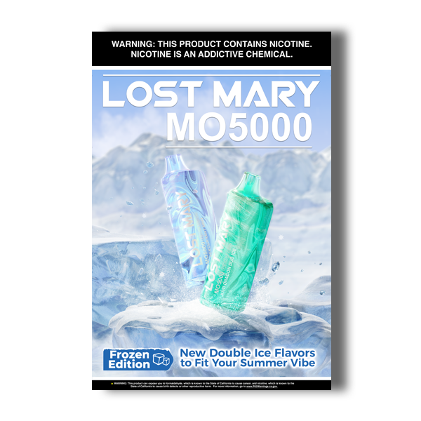 Lost Mary MO5000 Frozen Edition Poster