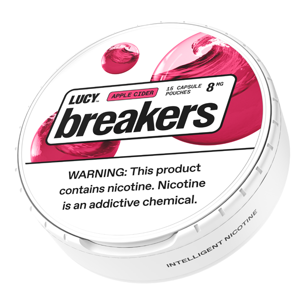 Apple Cider LUCY Breakers Pouches 8mg for Wholesale