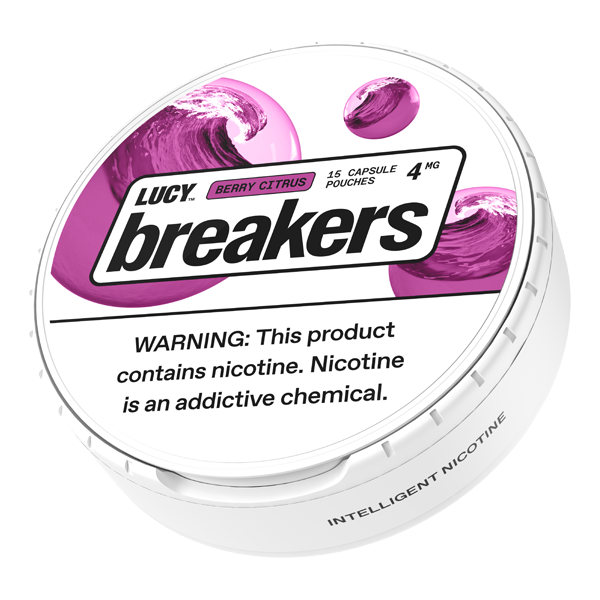 Berry Citrus LUCY Breakers Pouches 4mg for Wholesale