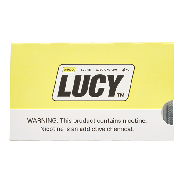 Mango LUCY Nicotine Gum 4mg for Wholesale