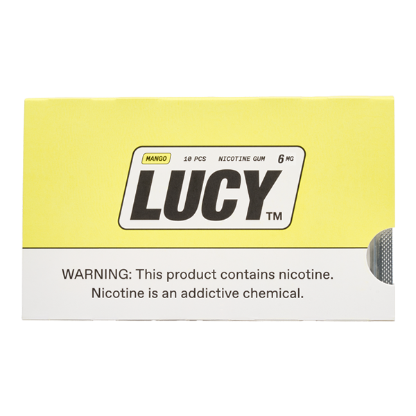 Mango LUCY Nicotine Gum 6mg for Wholesale