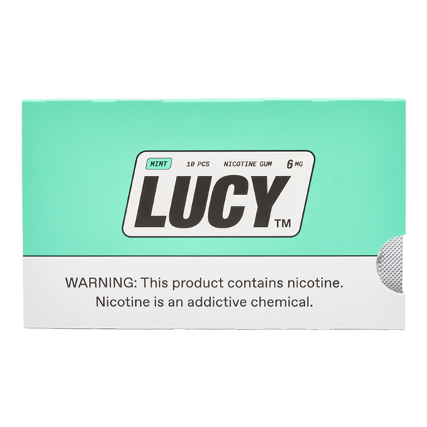 Mint LUCY Nicotine Gum 6mg for Wholesale