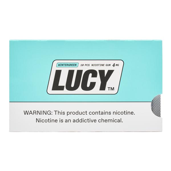Wintergreen LUCY Nicotine Gum 4mg for Wholesale