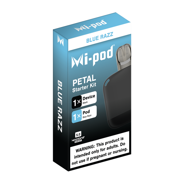 Mi-Pod NX Petal Starter Kit - Blue Razz