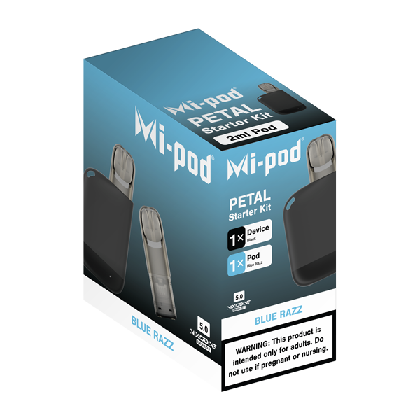 Blue Razz MI-POD Petal Starter Kit 5 Pack for Wholesale