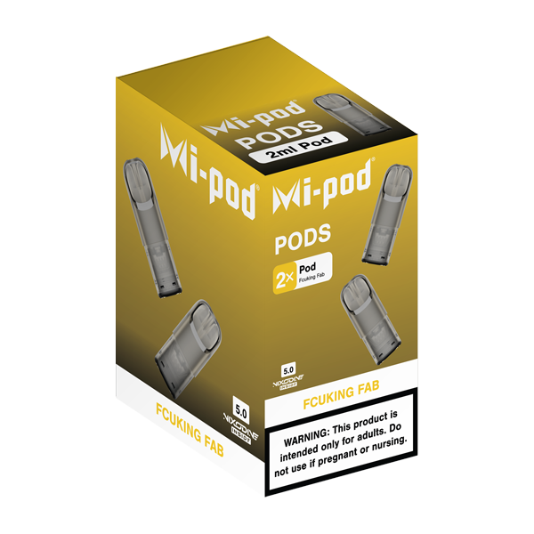 Fcuking Fab Mi-Pod 2pk Pods- 5 Pack for Wholesale