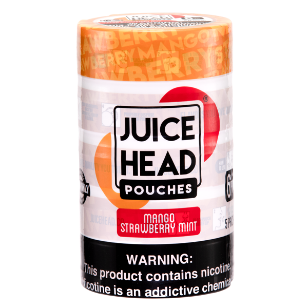 Mango Strawberry Mint Juice Head Nicotine Pouches 6mg 5-pack for Wholesale