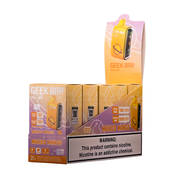 Mexican Mango Geek Bar Pulse Wholesale Vapes 5-Pack