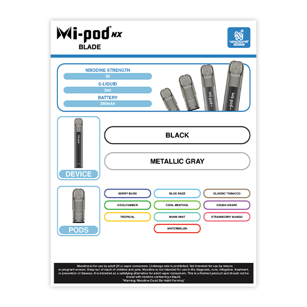 Mi-Pod NX Blade Lamination