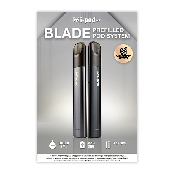 Mi-Pod NX Blade Poster