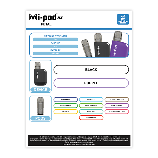 Mi-Pod NX Petal Lamination