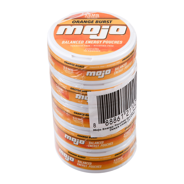 Orange Burst Mojo Balanced Energy Pouches