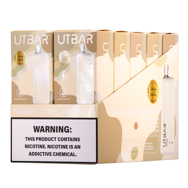 Naked UT Bar by Flum Disposable Vape 10-Pack for Wholesale