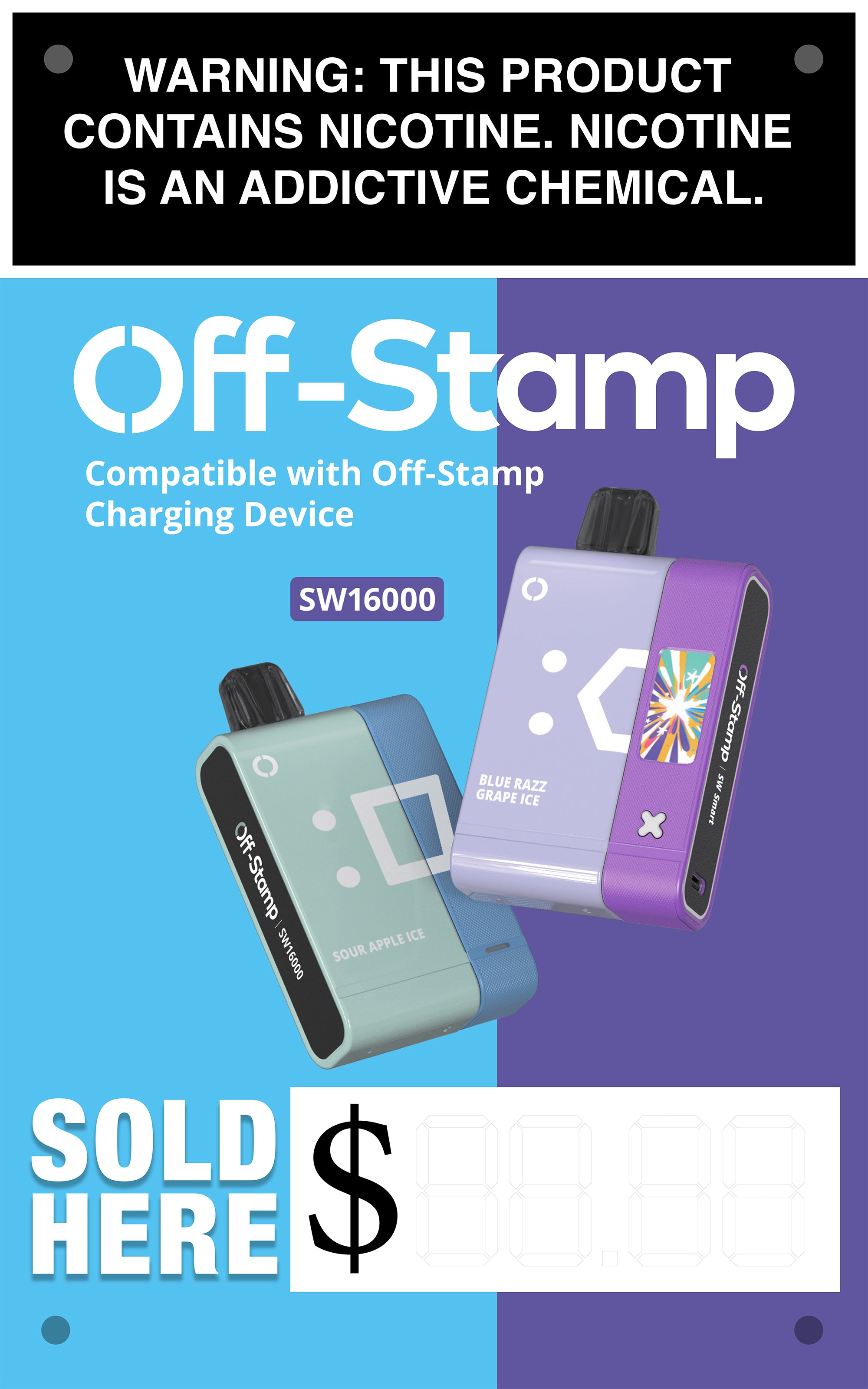 Off Stamp SW16000 Vinyl Banner