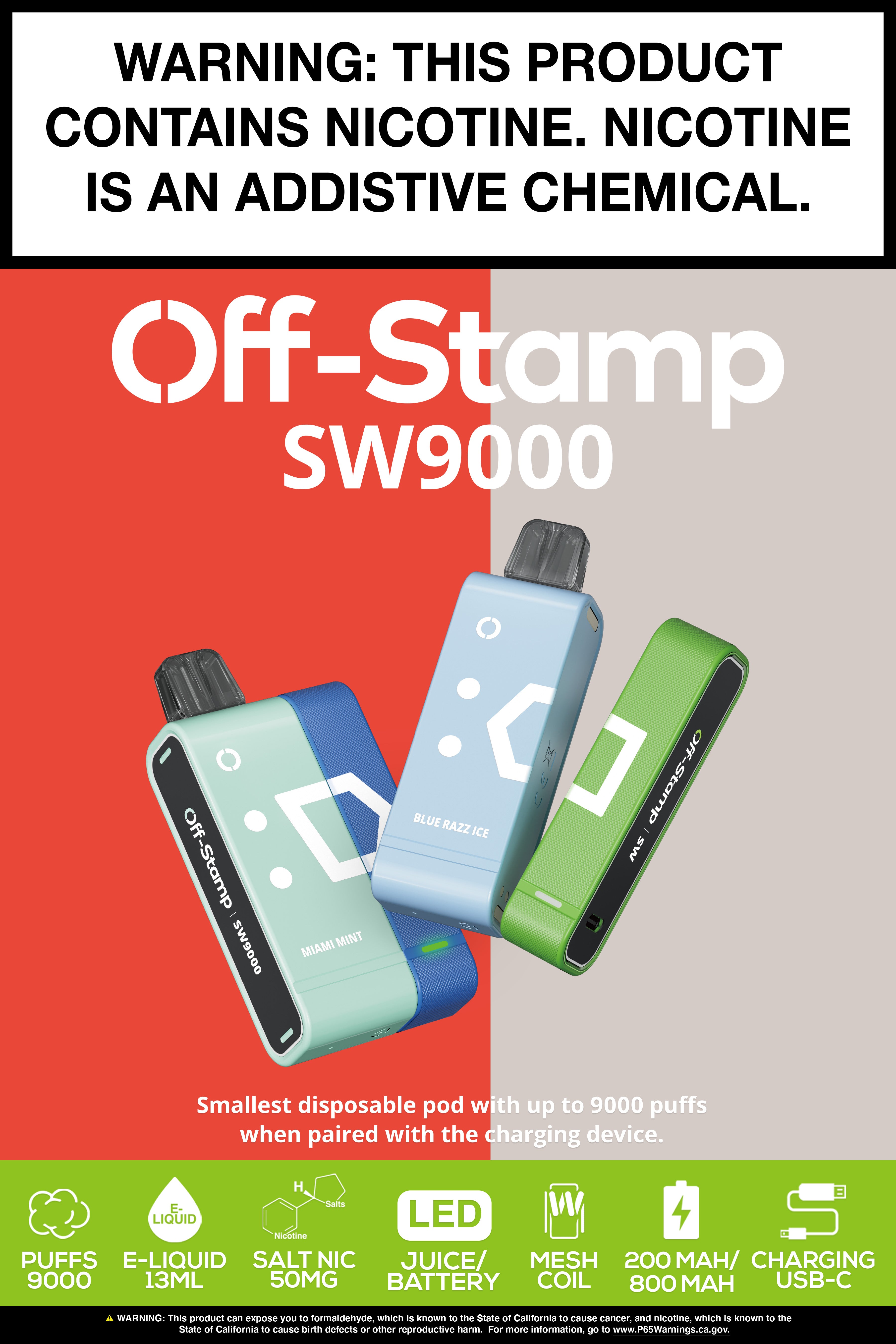 OFF STAMP SW9000 Poster