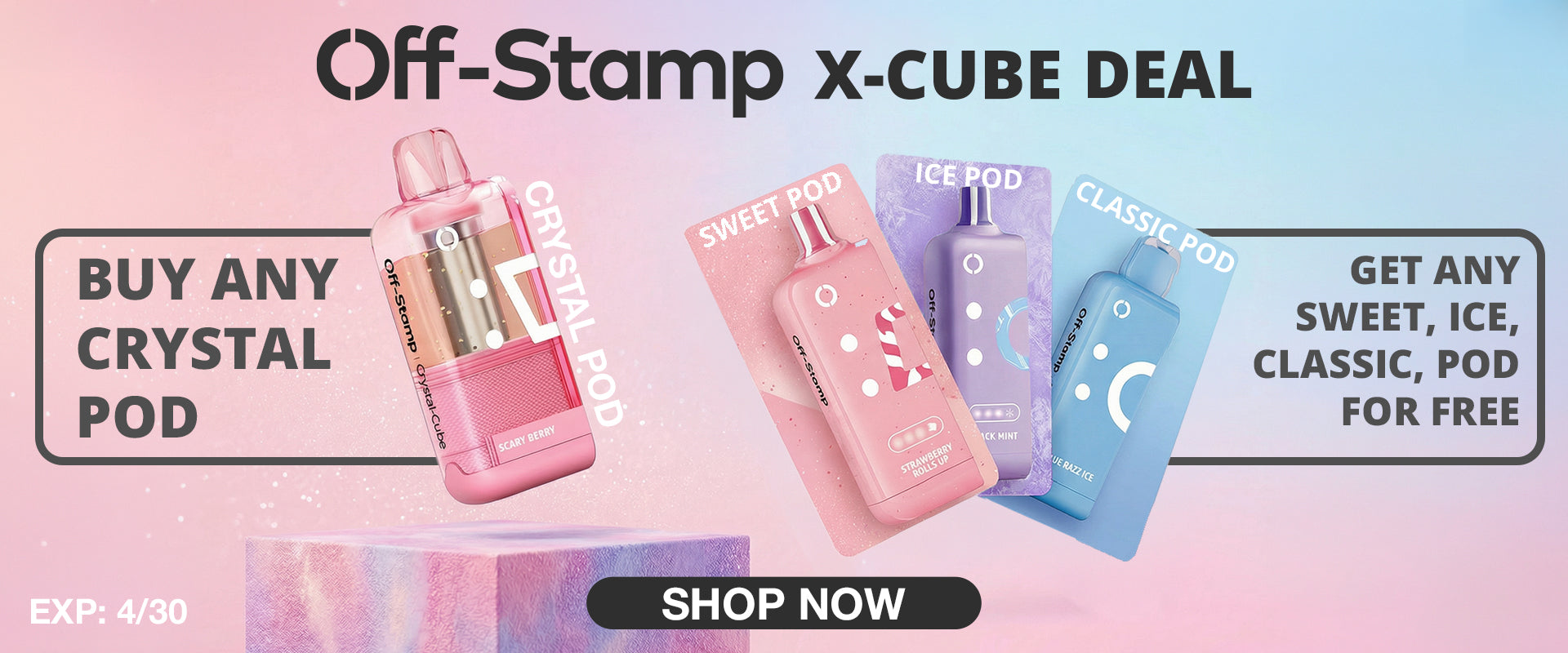 Off-Stamp X-Cube