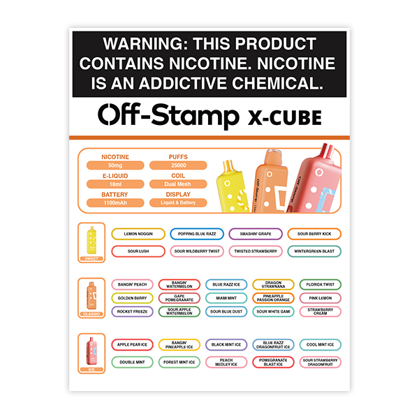 Off Stamp X-Cube Lamination