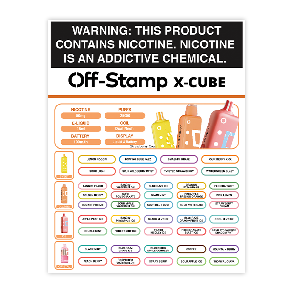 Off Stamp X-Cube Lamination