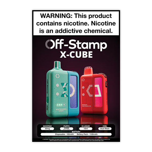 OFF STAMP X-Cube Poster