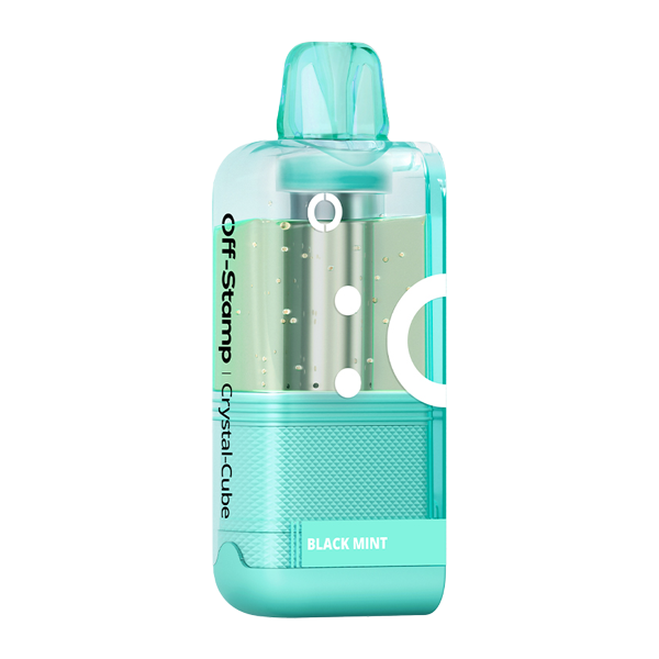 Black Mint Off Stamp X-Cube Disposable Crystal  for Wholesale