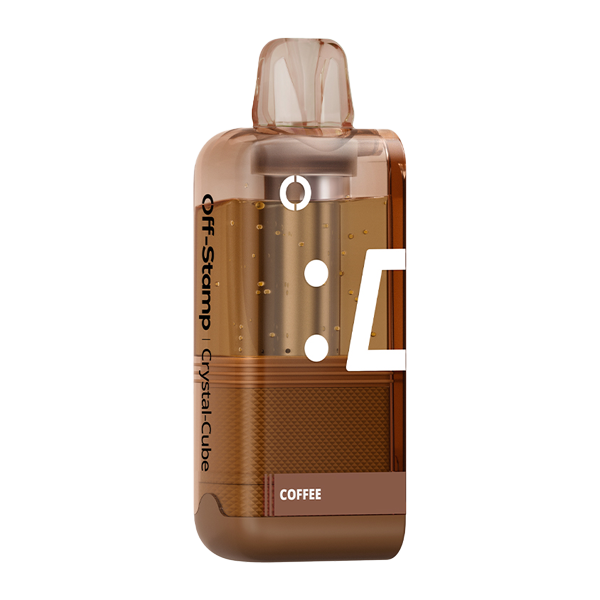 Coffee Off Stamp X-Cube Disposable Crystal  for Wholesale