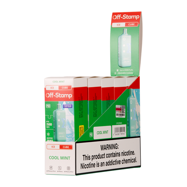 Cool Mint Ice Off Stamp X-Cube Disposable for Wholesale