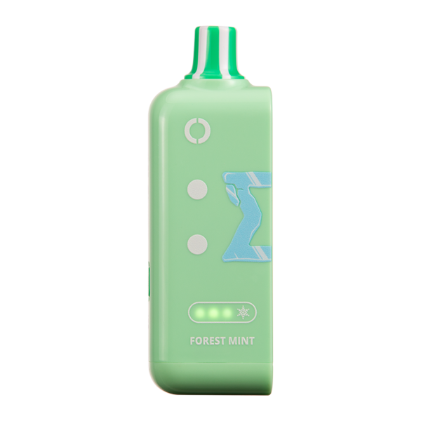 pink and blue flavor vape Forest Mint Ice Off Stamp Ice Cube