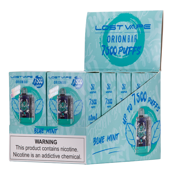 Blue Mint Orion Bar 10-Pack by Lost Mary Vape for Wholesale