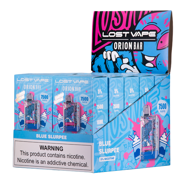 Blue Slurpee Orion Bar 10-Pack for Wholesale Vape