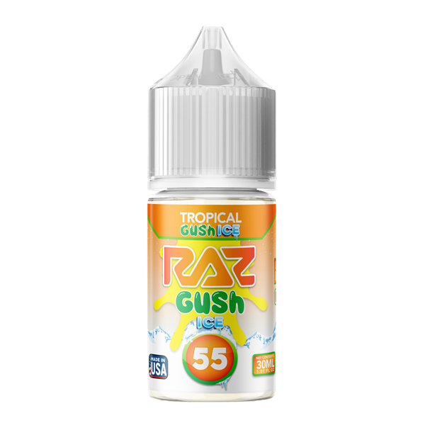 Tropical Gush Ice Nixodine 30ml RAZ X POD JUICE 55 for Wholesale