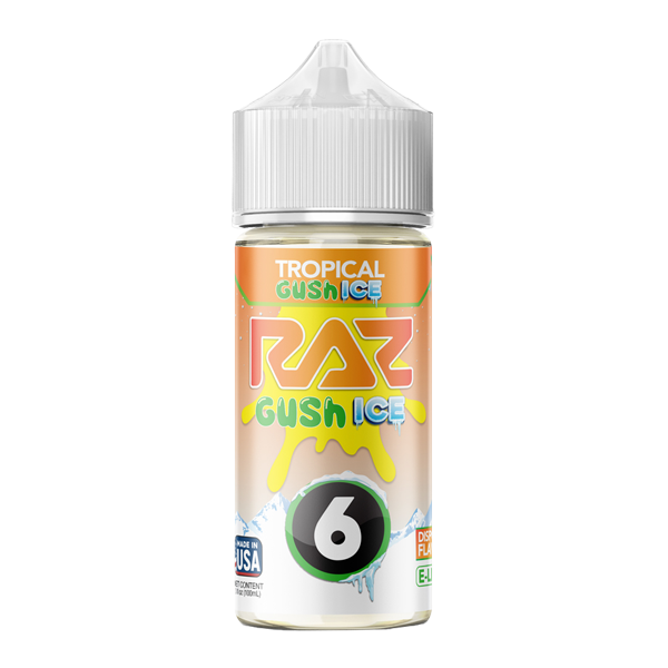 Tropical Gush Ice RAZ X Pod Juice 100ml (Nixodine)
