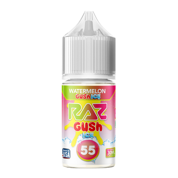 Watermelon Gush Ice Nixodine 30ml RAZ X POD JUICE 55 for Wholesale
