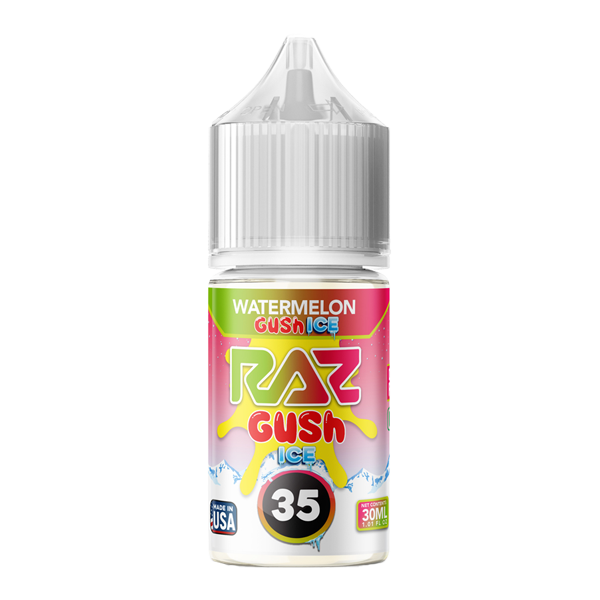 Watermelon Gush Ice Nixodine 30ml RAZ X POD JUICE 35 for Wholesale